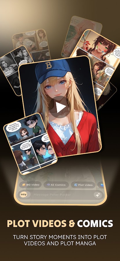 Saylo 剧情漫画与视频：对话转分镜与短片的功能展示